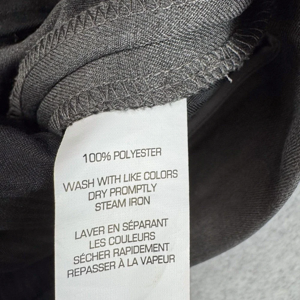 Van Heusen Traveler Dress Pants Mens 32x29 Gray Slim Premium Non Iron NEW $60